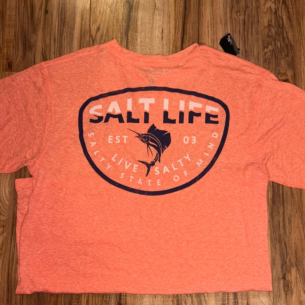 BRAND NEW WITH TAGS Salt Life Fishing shirt